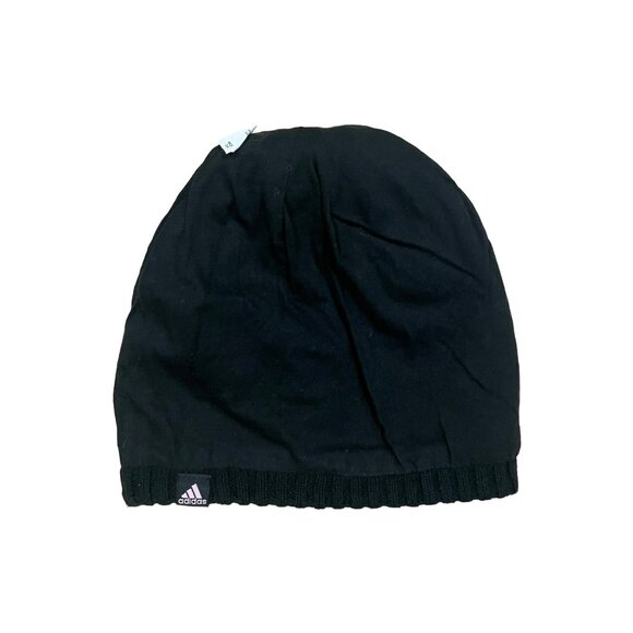 adidas ClimaWarm Black Knit Beanie — Warm Lined Winter Hat - Picture 5 of 10